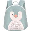 Lässig Piccolo zaino per bambini per la scuola materna con cinturino da 2 anni, 20 x 9 x 24 cm, 3,5 L, Blu Chiaro (Penguin)