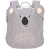 Lässig Piccolo zaino per bambini per la scuola materna con cinturino da 2 anni, 20 x 9 x 24 cm, 3,5 L, Grigio (Koala)