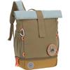 Lässig Zaino per l'asilo Zaino per bambini Rolltop con cinghia pettorale idrorepellente, 11 litri/Mini Rolltop Backpack Nature olive
