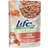 LifeCat Natural per Gatti Adulti da 70 gr Gusto Tonno con Salmone