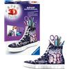 RAVENSBURGER, K-POP DEMON HUNTERS, NETLF Ravensburger - portapenne sneaker puzzle 3d k-pop demon hunters, 108 pezzi, organizer da scrivania, 8 anni+
