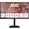 AOC MONITOR 27 LED IPS QHD 16:9 4MS 120hz 350 CDM, PIVOT, DP/HDMI, MULTIMEDIALE