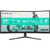 PHILIPS MONITOR GAMING CURVO 34 LED VA 21:9 UWQHD 0,5MS 180HZ, DP/HDMI