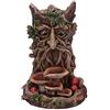 Nemesis Now Wisest Dryad Tree Spirit Green Man - Bruciatore di incenso, in poliresina, marrone, taglia unica
