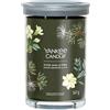 YANKEE CANDLE Signature Tumbler Silver Sage & Pine 567 g Candela Profumata