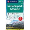 Kompass Karten GmbH KOMPASS Wanderkarte 206 Nationalpark Gesäuse 1:25.000: 4in1 Wanderkarte mit Panorama und Aktiv Guide inklusive Karte zur offline Verwendung in der KOMPASS-App. Fahrradfahren. Skitouren.