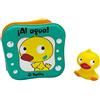 Beascoa ¡Al agua! - El patito: Un libro de baño para bebés de 0 a 3 años (incluye un cuento y un muñequito SIN AGUJERO para jugar en la bañera)