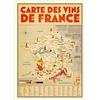HACHETTE PRAT La carte des vins de France: Un poster géant informatif et décoratif
