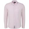 La Martina Camicia da uomo a maniche lunghe MCC006, Colore: rosa., XXL