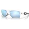 Oakley Flak 2.0 XL 918882 59 Occhiali da Sole, Bianco (Polished White/Prizmdeeph2Opolarized), Uomo