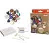 Simba Scout 109452661-5 minerali Veri da Scavare, 2-3 cm, Lente d'Ingrandimento, Attrezzi e Sacchetti, a Partire dai 3 Anni in su