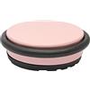 WAGNER Fermaporta BIG DISK COLORE ROSA - Diametro Ø 98 x 30 mm I Fermaporta da posizionare I Fermaporta premium in acciaio industriale e gomma termoplastica, 750 g - 15516601