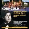 Erich Wolfgang Korngold: Much Ado About Nothing, Op. 11: Complete Incident (CD)