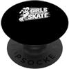 Pattinatore Quad Skate Roller Rink Rats Pattinaggio a rotelle Derby Quad Pattini da discoteca PopSockets PopGrip Adesivo