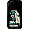Jimbeels Custodia per iPhone 11 Route Reset Hour Boulder Palestra