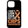 Cprs Warrior Gifts for Women and Men Custodia per iPhone 16 Pro Max Cprs Awareness Month Orange Novembre Cprs