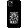 Norse Mythology Viking Ancestral Volsung Custodia per iPhone 11 Pro Max Antico guerriero vichingo radice di eroi volsung