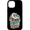Jimbeels Custodia per iPhone 15 Rink Floor Ready Pattini Quad Roller