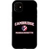 Cambridge MA Souvenirs & Gifts by DV8sTe Custodia per iPhone 11 Cambridge Massachusetts (Massachusetts)