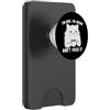 Funny Cat Lady Humor For Cat Lovers Sarcastic Cat I'm Here I'm Awake Funny Cat Slogan Graphic PopSockets PopWallet per MagSafe