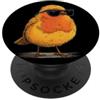 Robin Bird Outfit Uccello colorato con una bella piuma per gli amanti di pettirossi e ali PopSockets PopGrip Adesivo