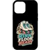 Jimbeels Custodia per iPhone 12 Pro Max Rink Floor Ready Pattini Quad Roller