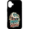 Jimbeels Custodia per iPhone 16 Plus Rink Floor Ready Pattini Quad Roller
