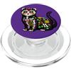 Halloween Cute Cinco De Mayo Day Of The Furetto Messicano Sugar Skull Calavera Viva Mexico Party PopSockets PopGrip per MagSafe