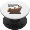 MayappleDesigns Homebody Staying Home Jane Austen Citazione ispiratrice PopSockets PopGrip Adesivo