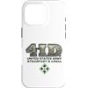 MEDALS OF AMERICA EST. 1976 Custodia per iPhone 16 Pro US ARMY 4° ID