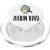 Robin Bird Outfit Incredibile look uccello per gli amanti delle piume e delle ali PopSockets PopGrip per MagSafe
