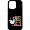 Funny Silly Goose Custodia per iPhone 15 Pro Max Oca stupida sul sciolto
