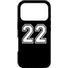 Matching Sports Numbers Birthday Gifts Custodia per iPhone 17 Pro 22 Numero Ventidue Team Sports Graphic Matching Varsity