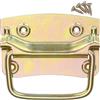 SOTECH 1 paio Maniglie per casse 120 x 80 mm, acciaio, zincato giallo
