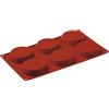 Pavoni Italia S.p.A. Stampo in silicone multiporzione cake 6 impronte - stampi e tortiere