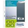 Favorit Buste a Foratura Universale 25 Buste, 14.8 x 21 cm , Trasparente