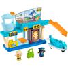 Fisher-Price Little People - Avventure in Aeroporto, playset con Nastro trasport