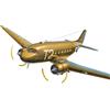 Hobbyboss 87264 Caricabatterie 1: 72 - C-47A Skytrain