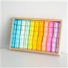 Cubi Colorati Impilabili Set di Giocattoli Blocchi Educativi per Bambini