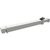 Ideal Security Barra di sicurezza per finestre BK112W con serratura a prova di bambino, regolabile, bianca, confezione da 1