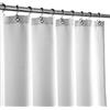Barossa Design Tenda da doccia per camper piccola, 80 x 150 cm, per rimorchi da viaggio e camper, tessuto pesante 230 g/m², idrorepellente, lavabile, bianco, 36 x 64 cm