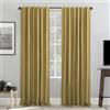Sun Zero Greyson - Tenda a pannello in finta seta effetto dupioni termico, con linguetta posteriore, 127 x 213 cm, colore: oro