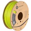 Polymaker Filamento ABS 1,75 mm verde lime, bobina di cartone ABS resistente al calore da 1 kg - filamento 3D PolyLite ABS 1,75 mm filamento verde lime