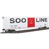 Walthers Trainline 931-1671 50' Plug Door Box Car Soo Line