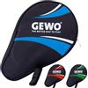 GEWO - Borsone da Ping Pong Unisex per Adulti Master con Scomparto per Palline, Nero/Blu Royal, 30 x 20 x 2 cm