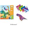 Origami facili Djeco, 8 dinosauri