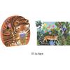 Puzzle silhoutte Djeco, 01 la tigre