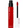 Maybelline New York Tinta Labbra a Lunga Durata, Effetto Matte e Colore Intenso, Tenuta fino a 16 Ore, No Transfer e Senza Sbavature, SuperStay Matte Ink, Tonalità: Exhilarator (340), 5 ml