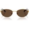 Ray-Ban Occhiali da Sole RB3774D 001/73 Oro Arista/Marrone Scuro Unisex 55/19/145