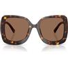 Dolce & Gabbana Occhiali da Sole DG4513 502/73 Marrone/Marrone Scuro Donna 55/21/145